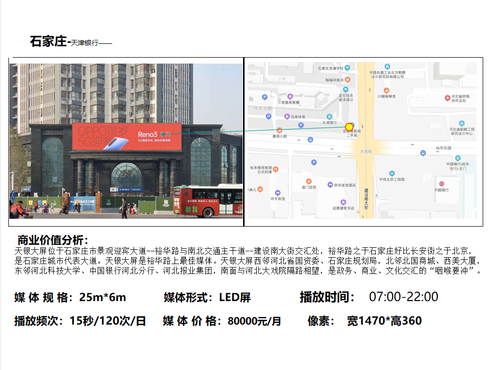 天津銀行戶(hù)外大屏廣告